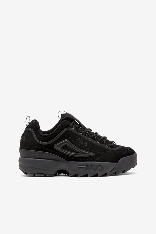 Tênis Fila Homem Pretas - Fila Black Disruptor 2 Outlet Portugal,MFTI-68790